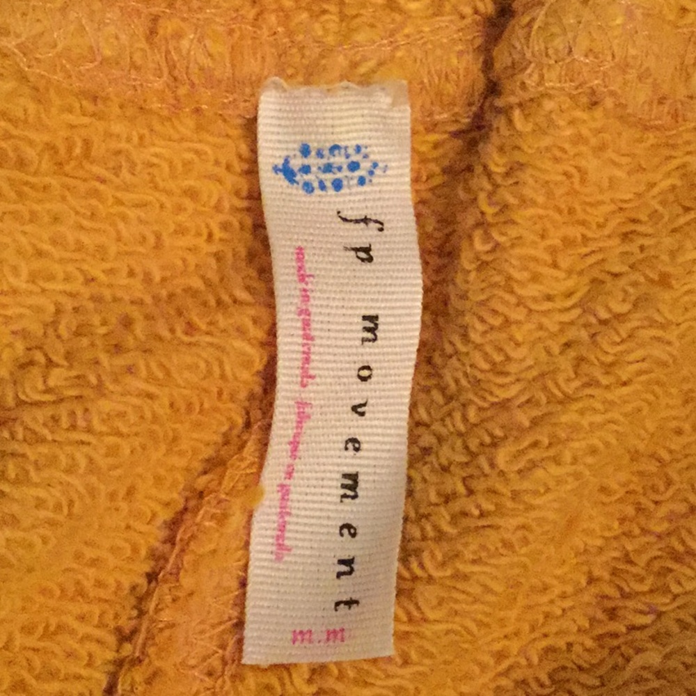 FREE PEOPLE Movement Upbeat Wide Leg Meadowsweet M - Picture 7 of 14